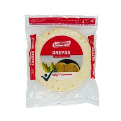 Arepas De Maíz Blanco La Vaquita Tipo Tela x 500gr x 5 Unidades