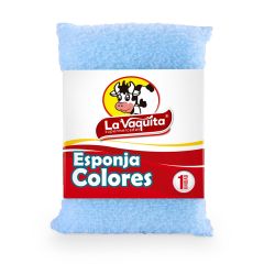 Esponja La Vaquita Colores x Unidad