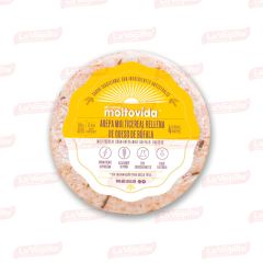 Arepas Moltovida Multicereal Rellena De Queso De Búfala X 380gr X 4 Unidades