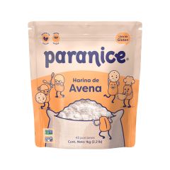 Harina De Avena Paranice Libre De Gluten X 1000gr