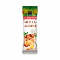 Mezcla Proteína Nature's Heart Maní, Maíz Y Almendras x 35gr