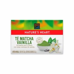 Infusión Herbal Té Nature'S Heart Matcha Vainilla x 26gr x 20 Sobres