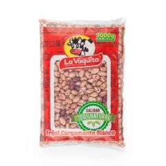 Fríjol Cargamanto La Vaquita Blanco x 1000gr