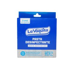 Pastilla Desinfectante Vaquita 50G 3Un