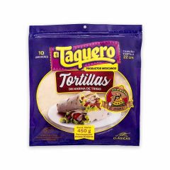 Tortillas El Taquero Clásicas X 450g X 10 Unidades