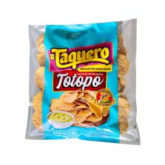 Nachos El Taquero Redondo Totopo X 500g