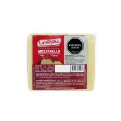 Queso Mozzarella La Vaquita Tajado Al Vacío X 400gr