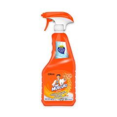Limpiador Líquido Quitagrasa Mr. Musculo Cocina Aroma Naranja Pistola x 500ml