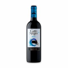 Vino Tinto Gato Negro Merlot Botella x 750ml