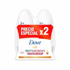 Desodorante Dove 50G 2Un Rollon Derm/Acl