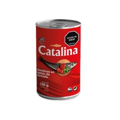 Conservas De Pescado Catalina En Salsa De Tomate Lata x 155gr