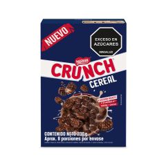 Cereal Crunch Nestlé A Base De Arroz, Trigo Integral Y Maíz Integral Con Cocoa Caja X 230gr