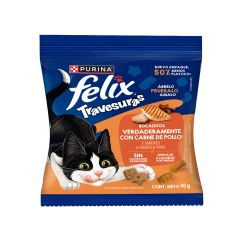 Alimento Felix 40G Travesuras Carne/Poll