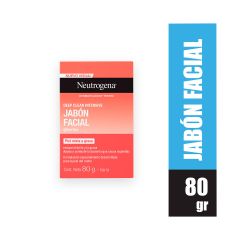 Jabón En Barra Facial Neutrogena Glicerina Piel Mixta A Grasa X 80gr