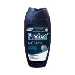 Jabón Líquido Antibacterial Corporal Protex For Men Sport Pet x 250ml