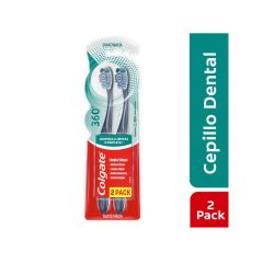 Cepillo De Dientes Colgate 360 Suave x 2 Unidades Precio Especial