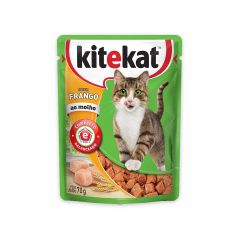 Alimento Húmedo Para Gato Kitekat Sabor A Pollo x 70gr