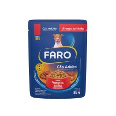 Alimento Húmedo Para Perro Faro Adulto Sabor A Pollo En Salsa X 85gr