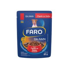 Alimento Faro Perro 85G Pouch Higado Adu