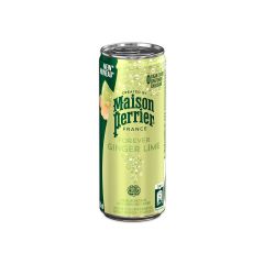 Agua Perrier Forever Sabor A Jengibre Lima Lata X 250ml