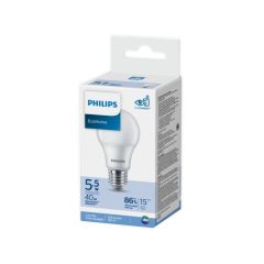 Bombillo Philips Ecohome Luz Led 5.5w Luz Clara X Unidad