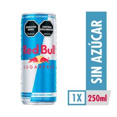 Bebida Energizante Red Bull Energy Sugar Free Lata x 250ml