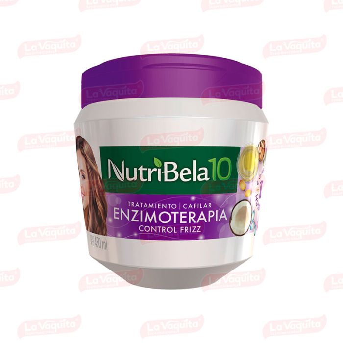 Tratamiento Nutribela 450m Control/frizz La Vaquita
