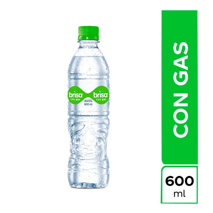Agua Botella Gas 600ml