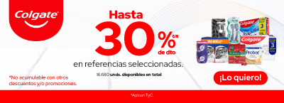 Hasta 30% de DTO. en referencias seleccionadas.
