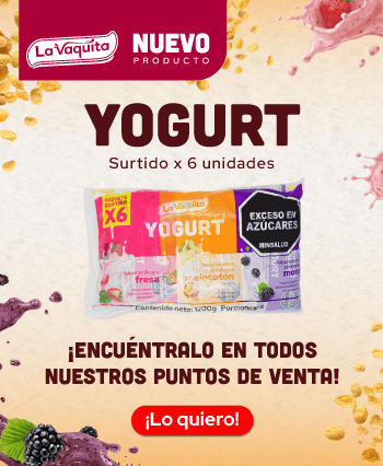 Yogurt surtido x 6 unidades. ¡Encuéntralo en todos nuestros puntos de venta! ¡Lo quiero!